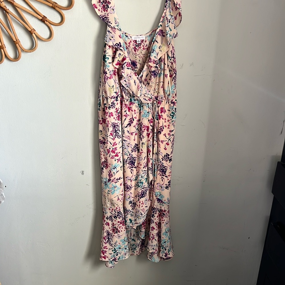 Socialite Nordstrom Pink Sleeveless Midi Summer Sundress